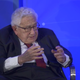 Former U.S. Secretary of State Henry Kissinger speaking to an audience in Washington, D.C., on November 5, 2019.